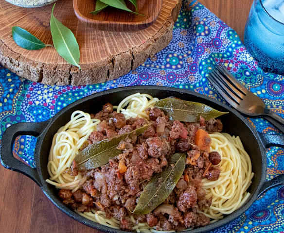 Kangaroo Bolognaise (Mark Olive) Kangaroo Bolognaise (Mark Olive)