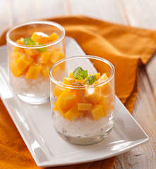 Mango on Coconut Sticky Rice