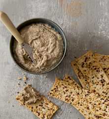 Mixed mushroom pâté