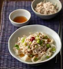 Kalguksu (Chicken Noodle Soup)