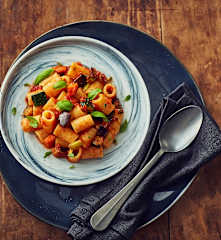Pasta with Hearty Vegetable Sauce