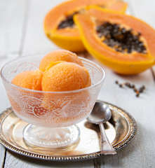 Papaya Sorbet