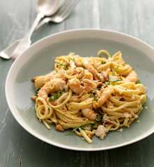 Crab & Prawn Linguine