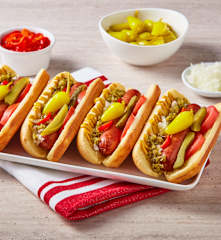 Chicago-Style Hot Dogs