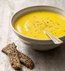 Carrot, Apple and Ginger Soup