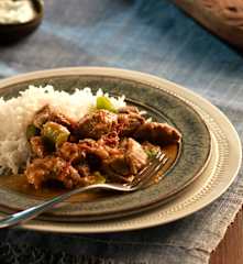 Lamb Curry with Peppers - Bhoona Gosht