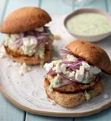 Healthy Greek Turkey Burgers