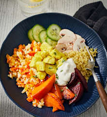 Rainbow bowl