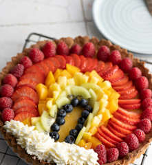 Rainbow Fruit Tart