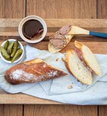 French chicken liver pâté (L'Atelier Gourmet Food)