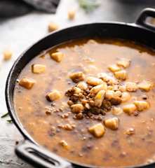 Vegetarian cassoulet with pulses